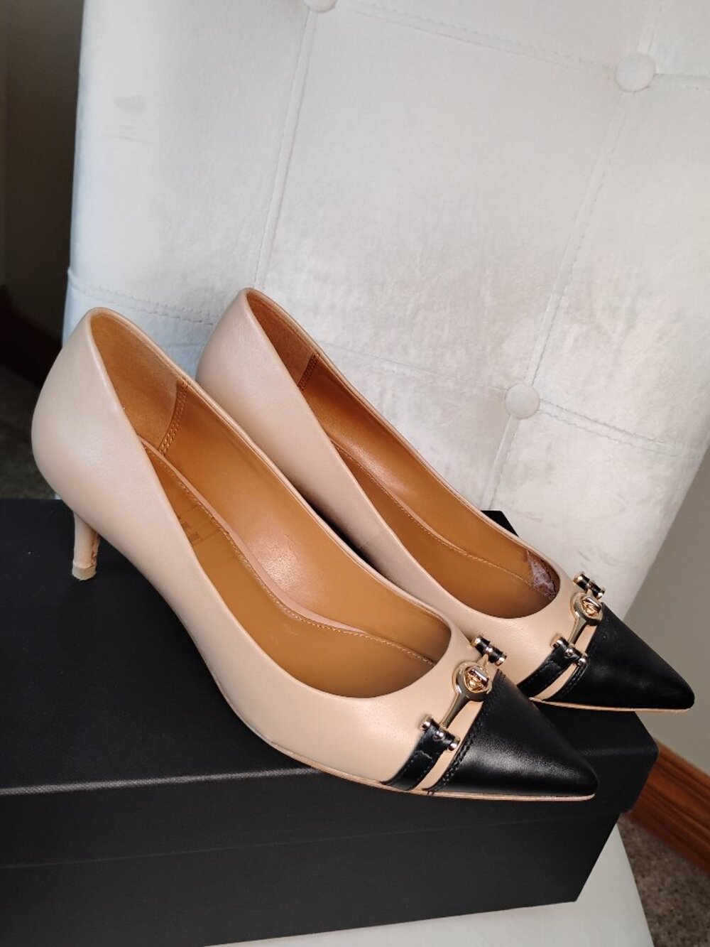 Coach Lauri Silky Nap Heels - Picture 2 of 16